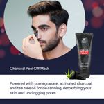 Buy Bombay Shaving Company Charcoal Facial starter Kit With Seetmask | Charcoal De-Tan & Detox Kit | Charcoal Face Wash, Charcoal Scrub, Charcoal Peel-Off Mask, Charcoal Face Pack, Charcoal Sheet Face Mask | Skin Care for Men 205 gm - Purplle