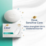 Buy Dove Advanced Sensitive Care Bar | Ceramide - Nutrient Cream | 125g Bar (3 x 125 gm) - Purplle