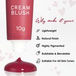 Buy Insight Cosmetics Super Stay Cream Blush- Rose Jelly 10 gm - Purplle