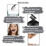 Buy Aravi Organic Teeth Whitening Charcoal Powder - For Enamel Safe Teeth Whitening, Stain Remover, Freshens Breath - Suitable For All Type Teeth - 50 gm - Purplle