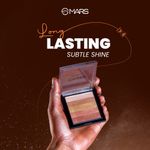 Buy MARS 5 in 1 Brick Highlighter Palette - 02 | 7.5g - Purplle