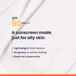 Buy Re'equil Oxybenzone & OMC Free Sunscreen Spf 50 For Oily, Acne Prone Skin 50 gm - Purplle