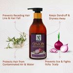 Buy NutriGlow NATURAL'S Combo of 2 Onion Hair Shampoo & Hair Conditioner For Deep Conditioning, 300 ml each - Purplle