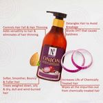 Buy NutriGlow NATURAL'S Combo of 2 Onion Hair Shampoo & Hair Conditioner For Deep Conditioning, 300 ml each - Purplle