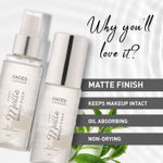 Buy FACES CANADA Ultime Pro Matte Makeup Fixer, 100ml | Long Lasting Makeup Setting Spray | Keeps Makeup Intact | Flawless Matte Finish | Hydrates, Soothes & Refreshes Skin | Non Drying & Controls Oil - Purplle