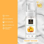 Buy Good Vibes Vitamin C Glow Foaming Facewash | Moisturizing, Pore Minimizing | No Parabens, No Sulphates, No Mineral Oil, No Animal Testing (150 ml) - Purplle
