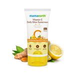 Buy Mamaearth Radiant Skin Care Duo: Multani Mitti Face Wash + Vitamin C Sunscreen (100 ml + 50 gm) - Purplle
