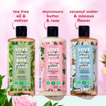 Buy Love Beauty & Planet Natural Murumuru Butter and Rose Sulfate Free Body Wash, 200 ml - Purplle