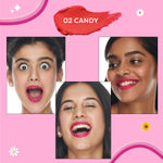 Buy SUGAR POP Matte Lipstick - 02 Candy - 4.2 gms | Non-Drying | Lightweight | Satin matte finish | Paraben-free - Purplle