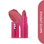 Buy SUGAR POP Matte Lipstick - 04 Caramel - 4.2 gms | Non-Drying | Lightweight | Satin matte finish | Paraben-free - Purplle