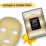 Buy Jaquline USA Illuminating Gold Foil Sheet Mask 1N (25g) - Purplle