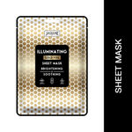 Buy Jaquline USA Charcoal Gold Foil Sheet Mask 1N (25 gm) - Purplle