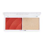 Buy Makeup Revolution Relove Colour Play Blushed Duo Daydream - Purplle