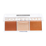 Buy Revolution Relove Colour Play Contour Trio Palette Baked Sugar 6 GM - Purplle