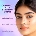 Buy NY Bae Strobe Glow Compact Powder – Soft Pink 01 (8.5 gm) Fair-Medium Skin Tone | Highlighter + Compact | 10 Hrs+ Oil Control | Matte Glow | Shimmer Infused | Soft Powder Puff + Built-In Mirror | - Purplle