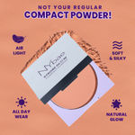 Buy NY Bae Strobe Glow Compact Powder – Soft Pink 01 (8.5 gm) Fair-Medium Skin Tone | Highlighter + Compact | 10 Hrs+ Oil Control | Matte Glow | Shimmer Infused | Soft Powder Puff + Built-In Mirror | - Purplle