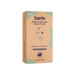 Buy Sanfe Deep Purifying Nose Strips for Women - Pack of 6 with Fuji Green Tea & Witch Hazel Extracts - Purplle