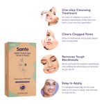 Buy Sanfe Deep Purifying Nose Strips for Women - Pack of 6 with Fuji Green Tea & Witch Hazel Extracts - Purplle