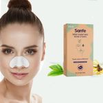 Buy Sanfe Deep Purifying Nose Strips for Women - Pack of 6 with Fuji Green Tea & Witch Hazel Extracts - Purplle