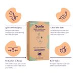 Buy Sanfe Deep Purifying Nose Strips for Women - Pack of 6 with Fuji Green Tea & Witch Hazel Extracts - Purplle