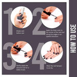 Buy NY Bae Twin Tints Nail Duo | Green Gel Polish | Grey Gel Polish | Long Lasting | Quick Drying | Chip Proof | Bright Colours | Full Coverage Twin Tints Nail Duo - Purplle