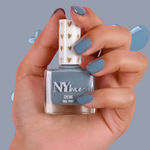 Buy NY Bae Dual Chic Creme Nails Duo | Mint Green Gel Polish | Blue Gel Polish | Long Lasting | Quick Drying | Chip Proof | Bright Colours | Full Coverage - Purplle