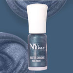 Buy NY Bae Pastel Perfection & Matte Nails Duo | Pastel Pink Glossy Nail Polish | Blue Matte Nail Polish | Long Lasting | Quick Drying | Chip Proof | Bright Colours | Full Coverage - Purplle