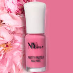 Buy NY Bae Pastel Perfection & Matte Nails Duo | Pastel Pink Glossy Nail Polish | Blue Matte Nail Polish | Long Lasting | Quick Drying | Chip Proof | Bright Colours | Full Coverage - Purplle