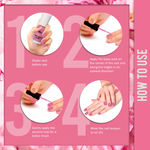 Buy NY Bae Pastel Perfection & Matte Nails Duo | Pastel Pink Glossy Nail Polish | Blue Matte Nail Polish | Long Lasting | Quick Drying | Chip Proof | Bright Colours | Full Coverage - Purplle