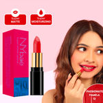 Buy NY Bae Matte Lips & Pastel Tips Duo | Super Matte Lipstick | Nude Lipstick | Long lasting | Smudgeproof | Blue Nail Polish | Glossy Finish | Chip-proof | Bright Colours - Purplle