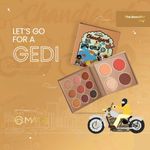 Buy MARS The City Paradise Makeup Kit | Highly Pigmented and Blendable | 9 Eyeshadow Palette with 1 Highlighter, Blusher, Bronzer & Compact Powder each (16 gm) (03-Chandigarh) - Purplle