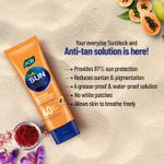 Buy Joy Hello Sun SunBlock & Anti Tan Lotion Sunscreen SPF 40 (60ml) - Purplle