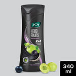 Buy Joy Hair Fruits Shining Black Conditioning Shampoo Enriched with Amla & Black Grapes 340 ml - Purplle