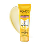 Buy POND’S Sun Miracle SPF 35 PA+++ Creme Gel Sunscreen - Protect & Bright, With Niacinamide 50g - Purplle