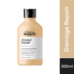 Buy L'Oreal Professionnel Absolut Repair Shampoo For Dry and Damaged Hair 300ml | With Wheat Protein - Purplle