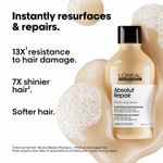 Buy L'Oreal Professionnel Absolut Repair Shampoo For Dry and Damaged Hair 300ml | With Wheat Protein - Purplle