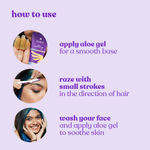 Buy Bombae Face Razor Instant & Painless Hair Removal (Pack Of 1) - Purplle