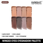 Buy Insight Cosmetics Winged Eyes Eyeshadow Palette - Asthetic 19 gm - Purplle