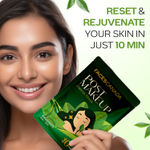 Buy FACES CANADA Post-Makeup Detox Sheet Mask, 25 gm | Gentle Exfoliating Face Sheet Mask For All Skin Types | Rejuvenates Skin | Non-Drying | Matcha Green Tea Leaf Extract & Hyaluronic Acid - Purplle