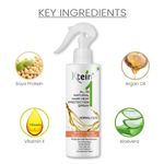 Buy Ktein Cosmetics All in 1 natural hair heat protection spray with fermented argan oil, vitamin E, Pro-vitamin B3 for Pre and Post styler (200 ml) - Purplle