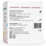 Buy Plush Ultra-Thin Sanitary Pads For Women, 14 Cotton Sanitary Napkins | 6 Heavy Flow XXL pads + 8 Medium Flow XL pads + 2 Panty Liners For Rash Free Periods | Pure U.S. Cotton Pads With Disposable Pouch - Purplle