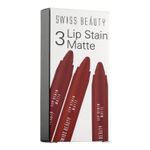 Buy Swiss Beauty Lip Stain Matte Lipstick - Velvet-Maroon (3.4 gm) - Purplle