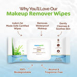 Buy Mamaearth Micellar Gentle Makeup Remover Wipes - 30Nos - Purplle
