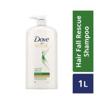 Buy Dove Hair Fall Rescue Shampoo, 1 ltr - Purplle