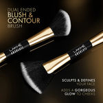 Buy Lakme Absolute Makeup Master Tools - Dual Ended Blush and Contour Brush 1 Pc - Purplle
