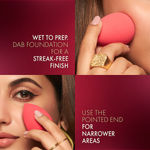 Buy Lakme Absolute Makeup Master Tools - Dual Ended Sided Beauty Blender 1 pc - Purplle