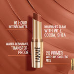 Buy Lakme 9to5 Powerplay Priming Matte Lipstick, Lasts 16hrs, Caramel Latte, 3.6 gm - Purplle
