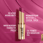 Buy Lakme 9to5 Powerplay Priming Matte Lipstick, Lasts 16hrs, Plum Pick, 3.6 gm - Purplle