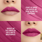 Buy Lakme 9to5 Powerplay Priming Matte Lipstick, Lasts 16hrs, Plum Pick, 3.6 gm - Purplle