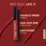 Buy Lakme Forever Matte Liquid Lip, 16hr Lipstick, Lightweight & transferproof - Red Velvet, 5.6ml - Purplle